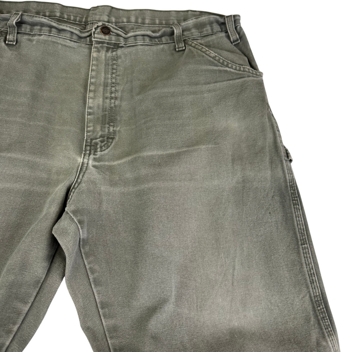 Dickies Workwear Relaxed Fit Carpenter Trousers Green