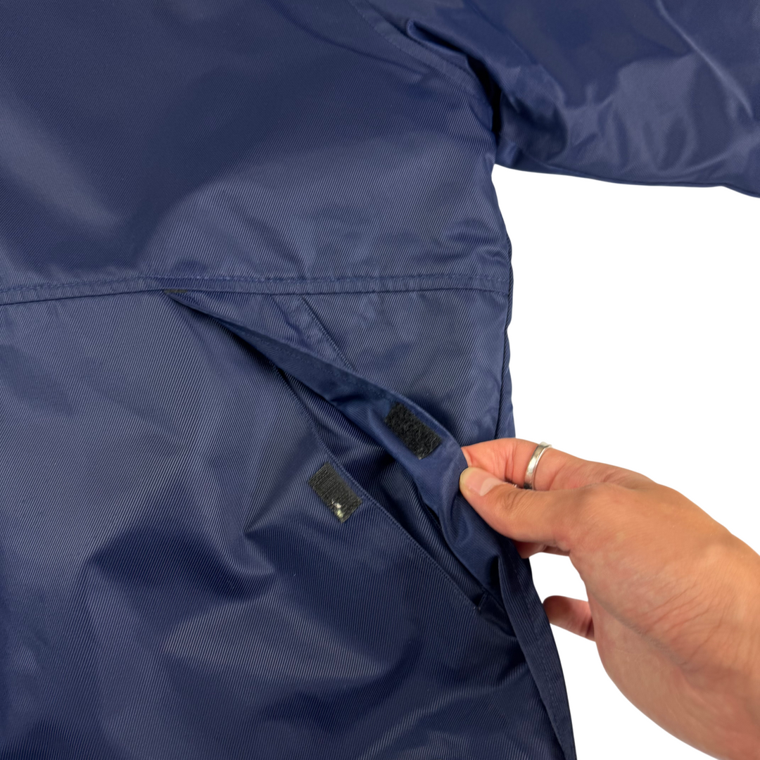 Nike 90s Full-Zip Hooded Jacket navy