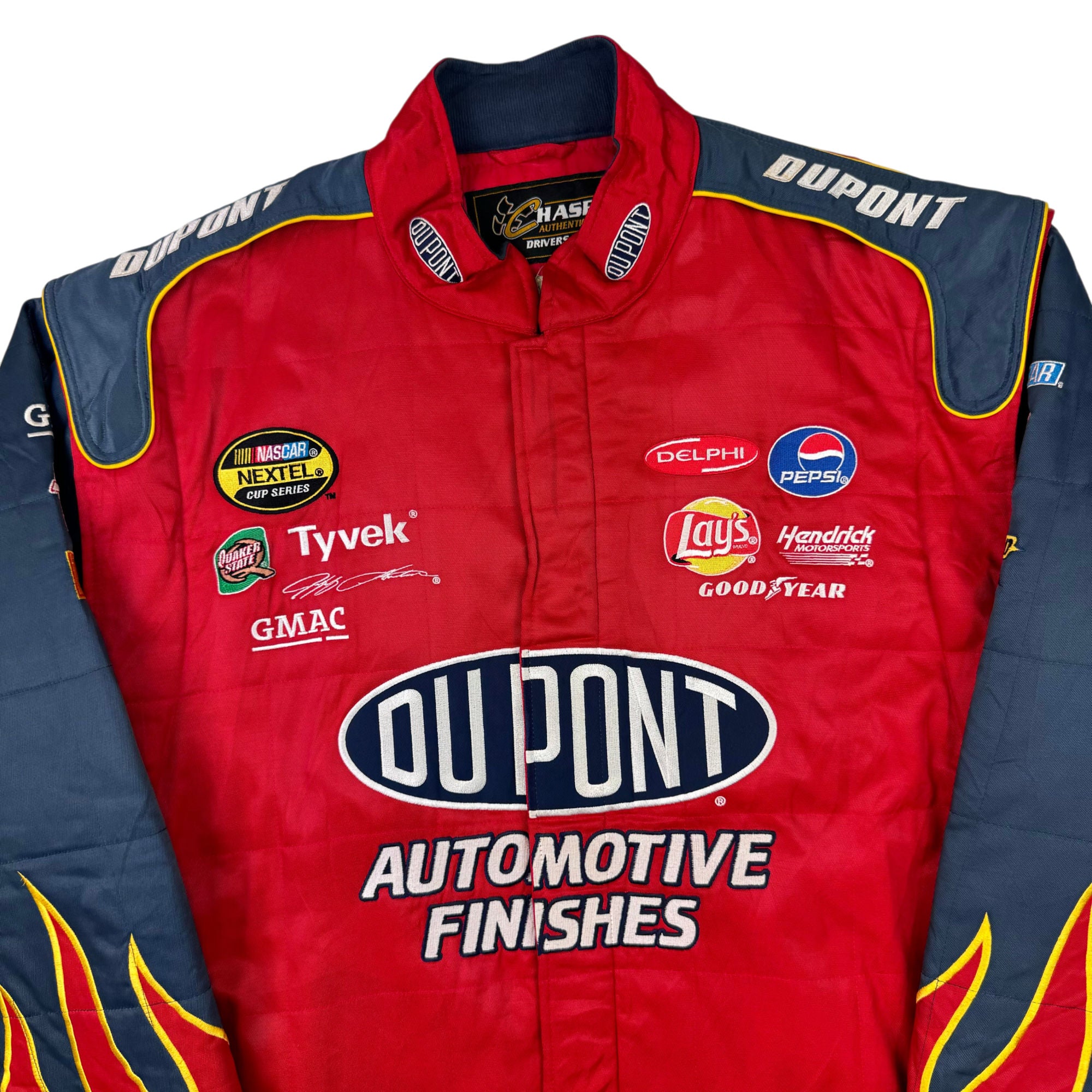 Chase Authentics Nascar DuPont Racing Jacket Red | Bring It Back