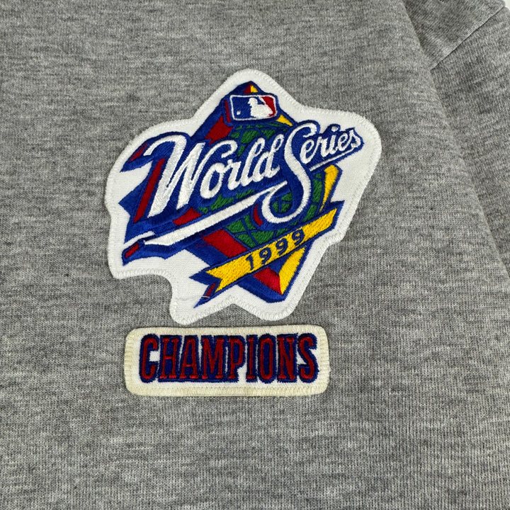 Vintage Majestic New York Yankees 1999 World Series Champions Sweatshirt Grey