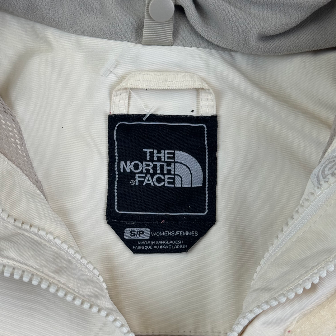 The North Face Hooded Ski Jacket Cream
