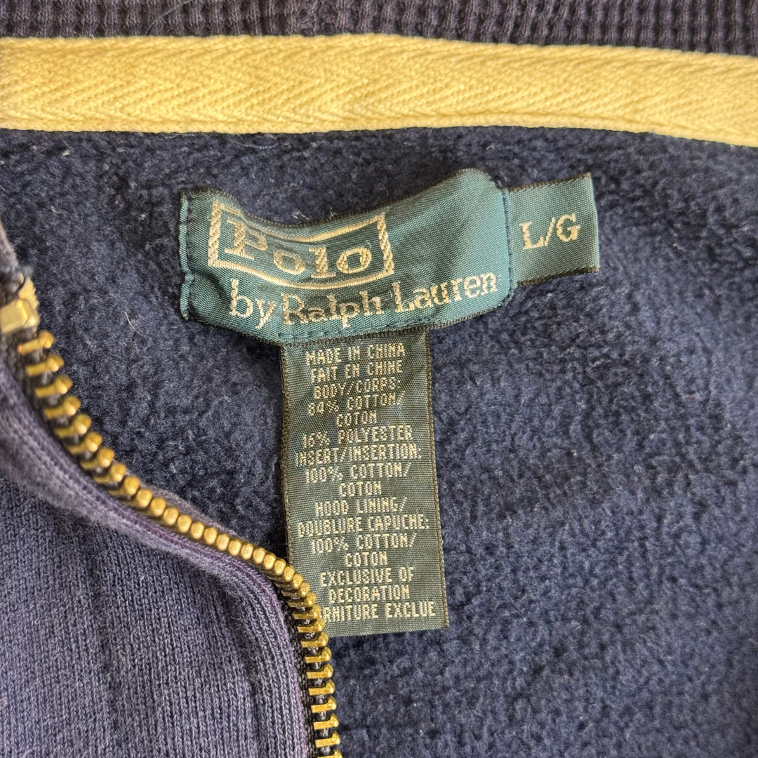 Polo Ralph Lauren Full-Zip Hoodie Navy