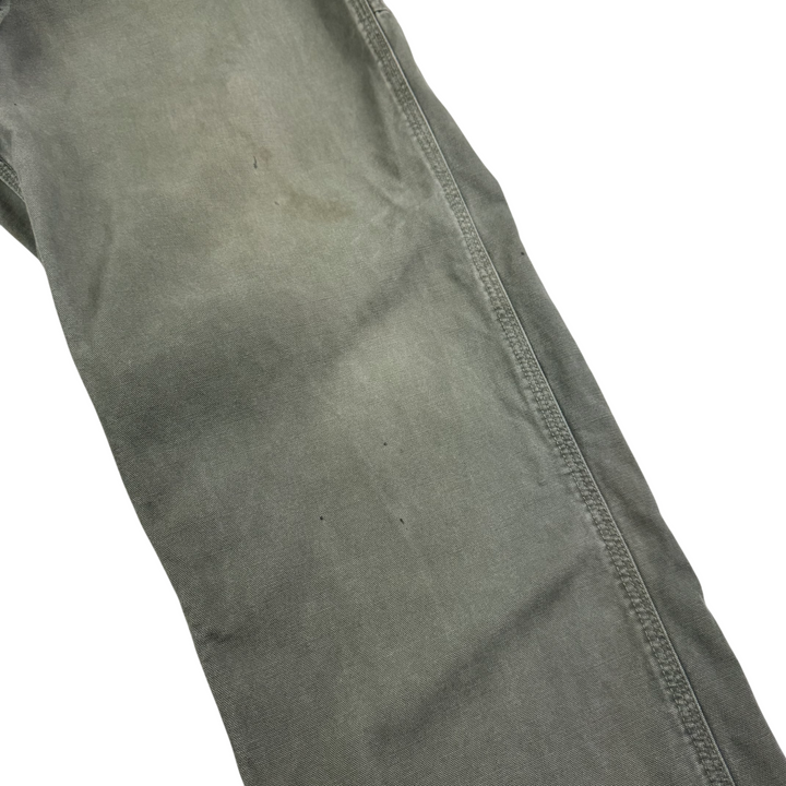 Carhartt Carpenter Loose Fit Workwear Trousers Green