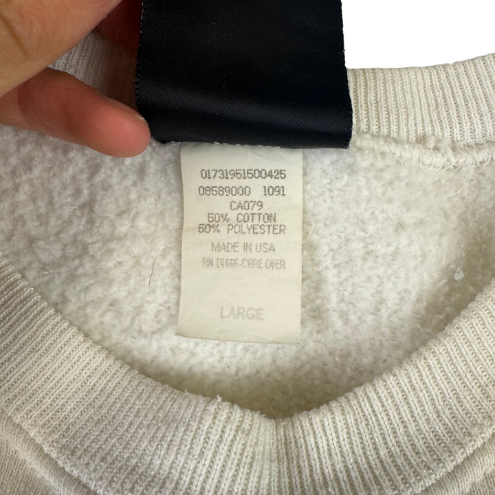 Vintage USA Olympic Crewneck Sweatshirt White
