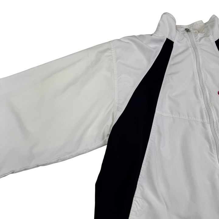 Nike 00's Full-Zip Track Jacket White Black Red