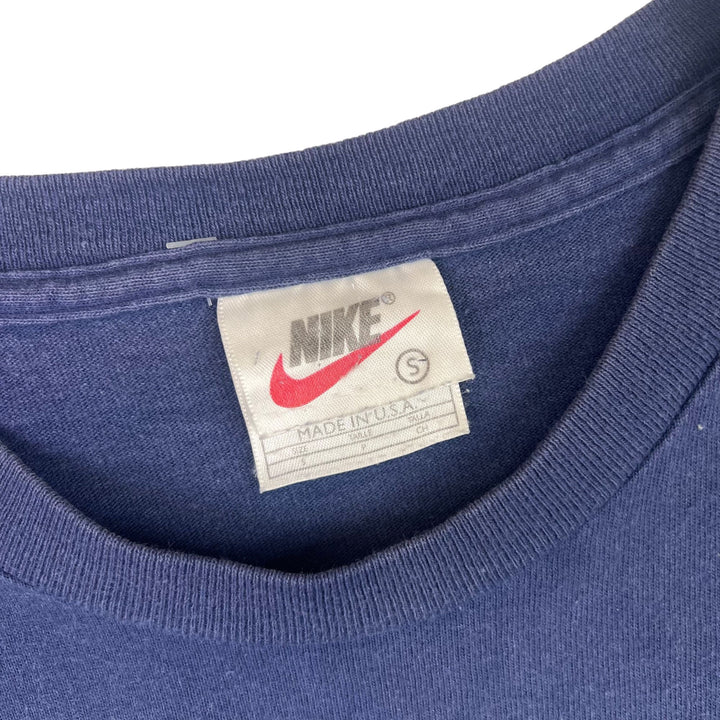 Nike 90's Niketown Honolulu Embroidered T-shirt Navy Rare