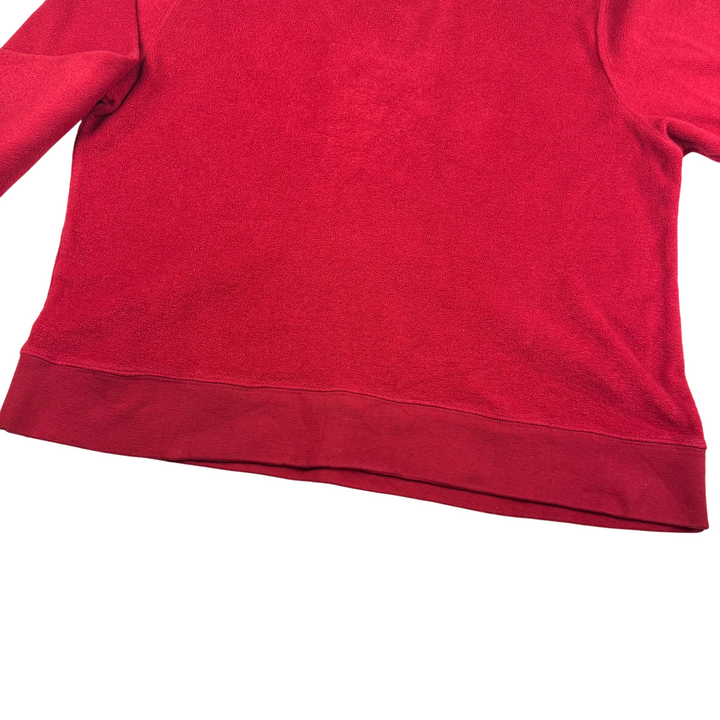 Disney Mickey Mouse Graphic Pullover Sweatshirt Red