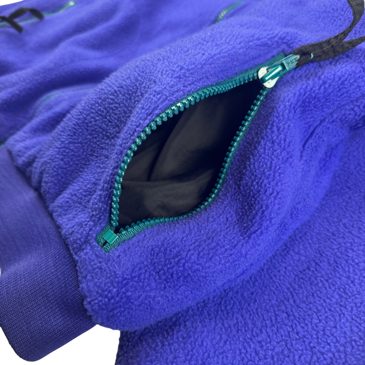 Vintage Columbia 90's Full-Zip Fleece Jacket Purple