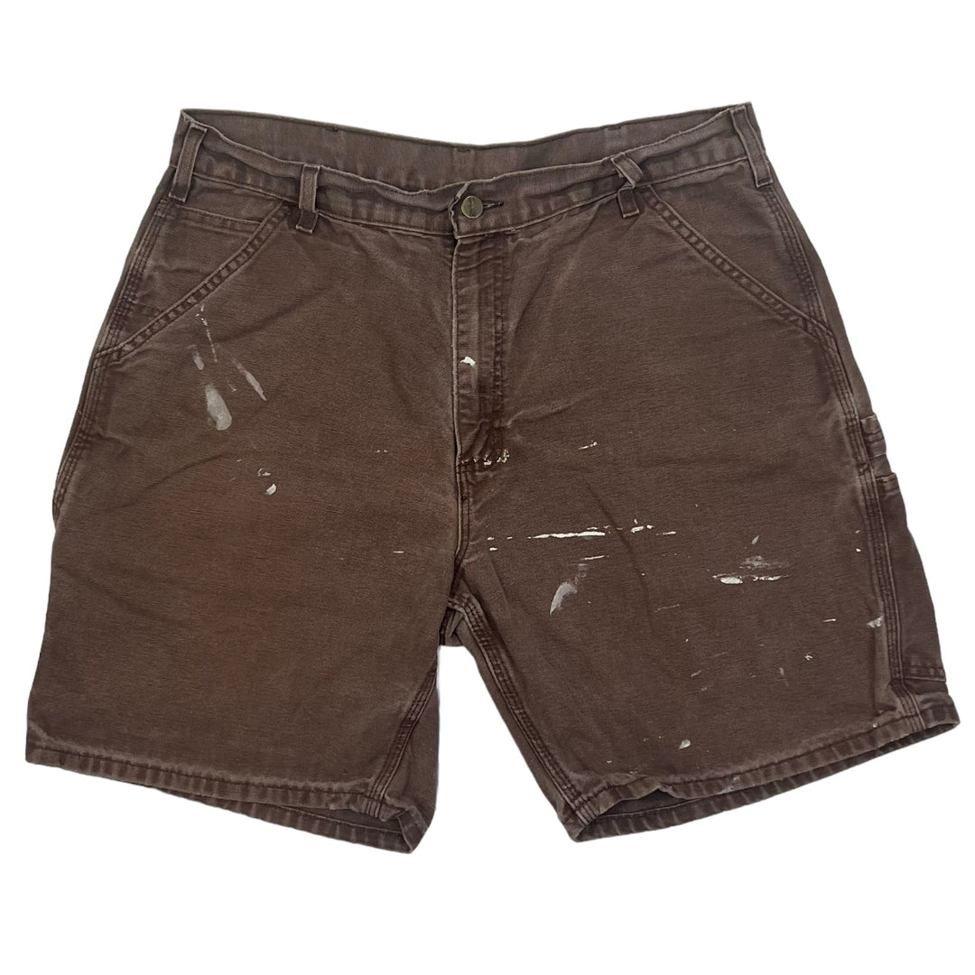 Carhartt Brown Carpenter Shorts