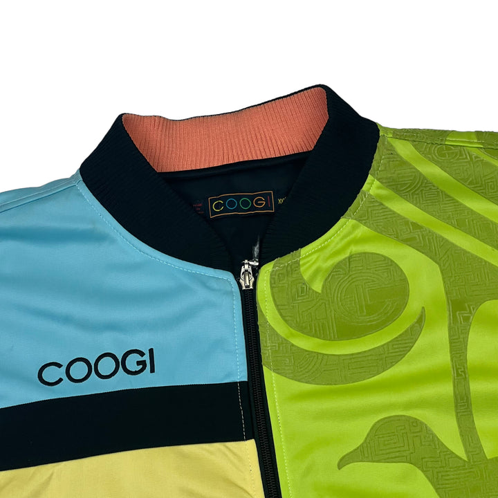 Coogi Multicoloured Track Bomber Jacket