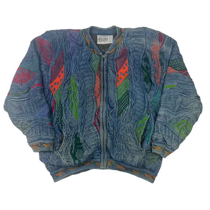 Coogi Zip Up Knitted Jacket