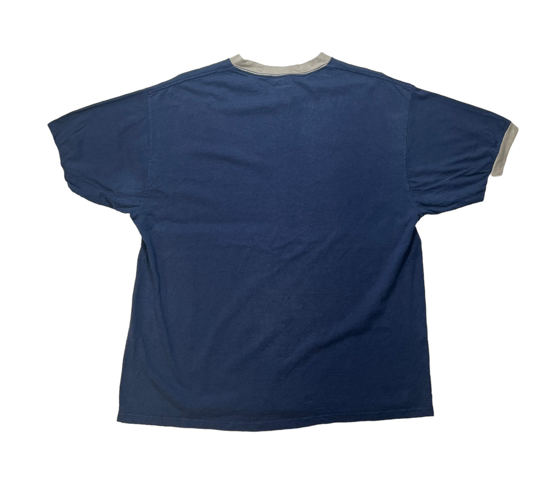 Nike Navy 90'S Spellout Logo T-shirt