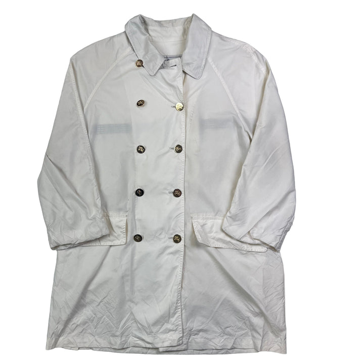 Burberry White Trench Coat