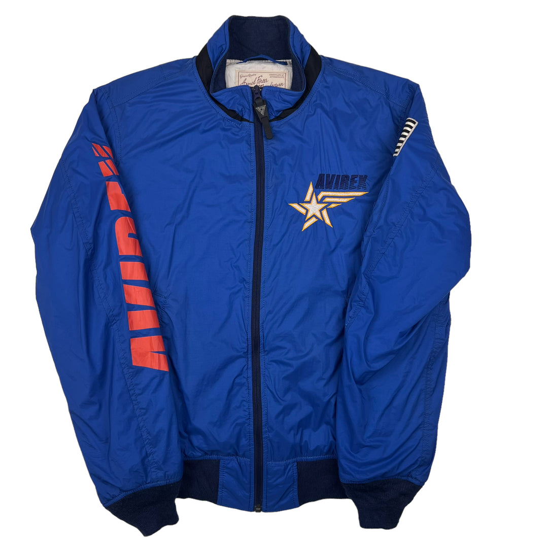 Avirex USA Blue Bomber Jacket