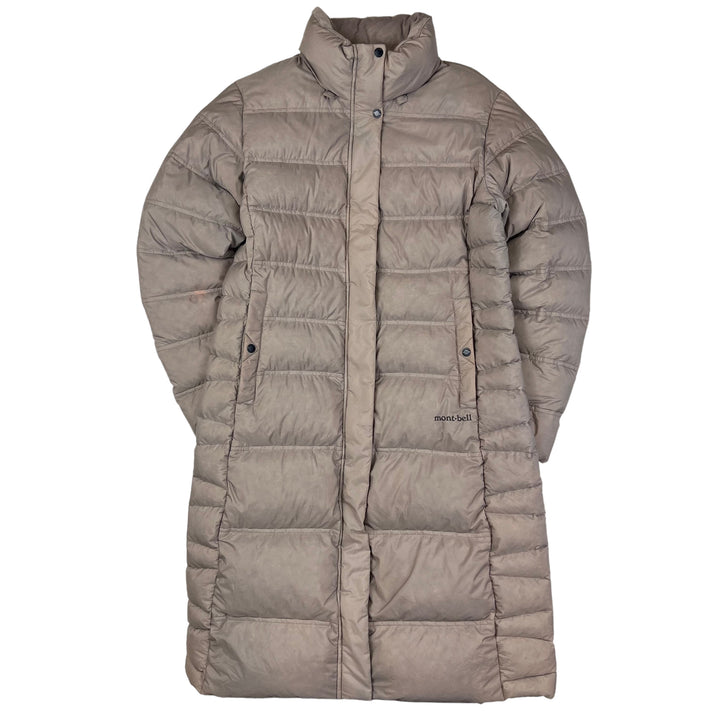 Montbell Grey Long Puffer Coat