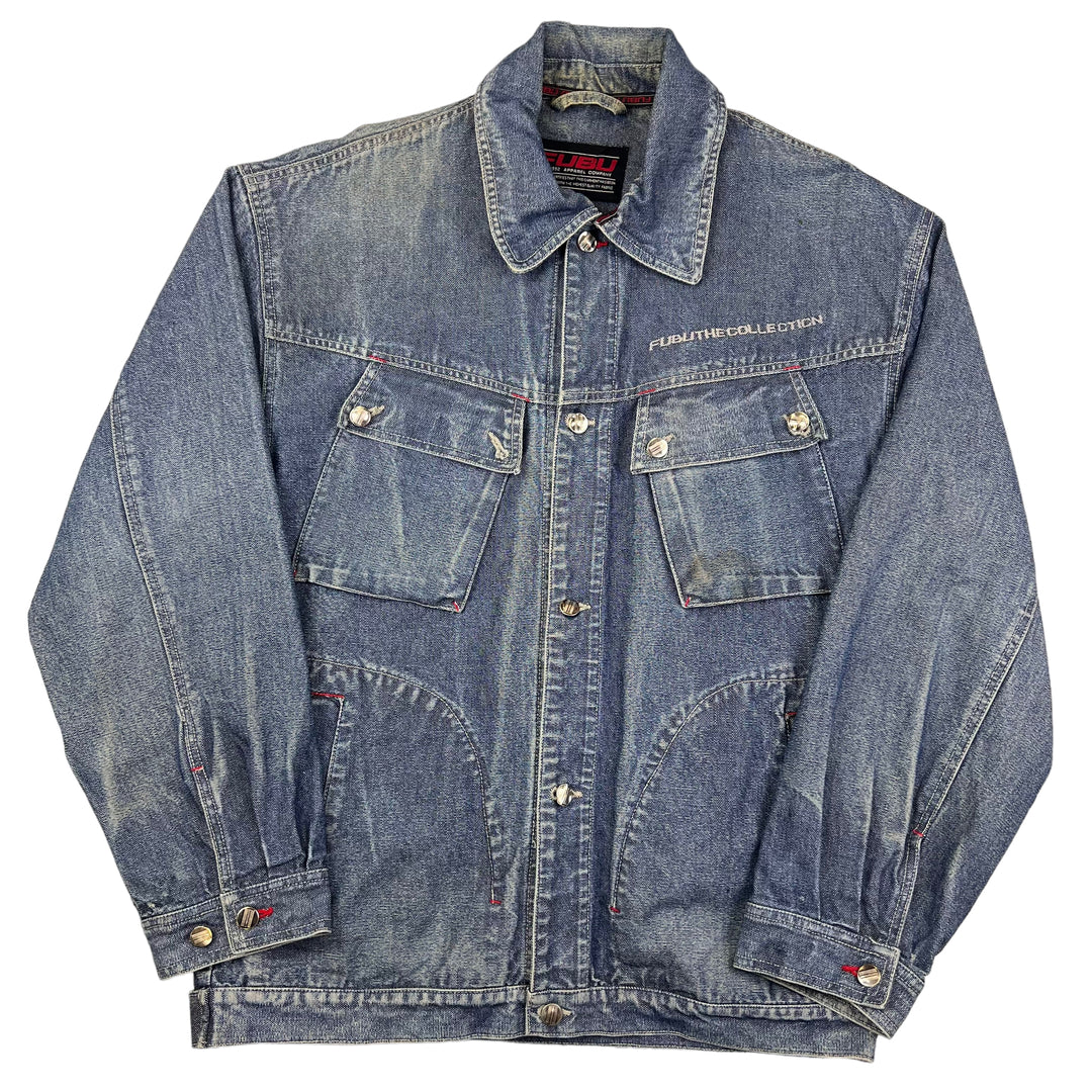 FUBU The Collection Blue Denim Jacket - Main Image