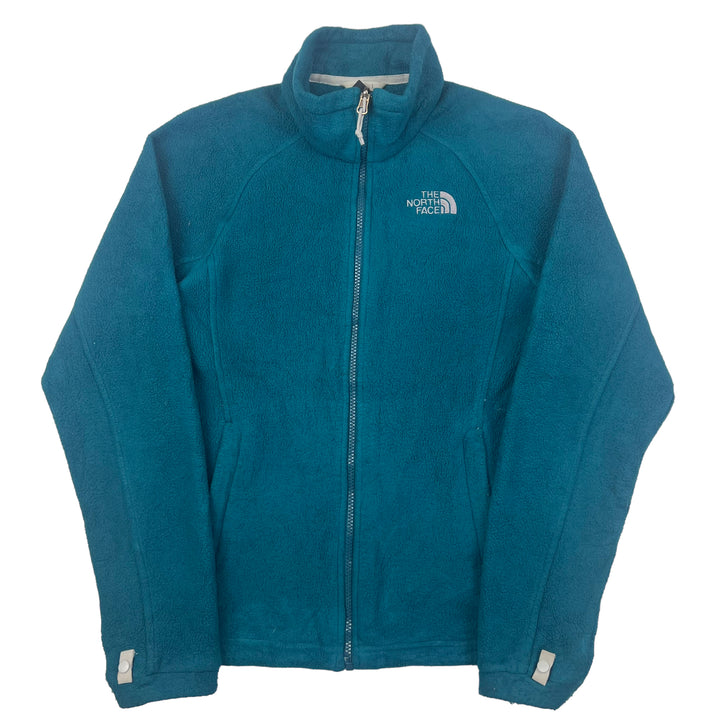 The North Face Turquoise Blue Zip Up Fleece