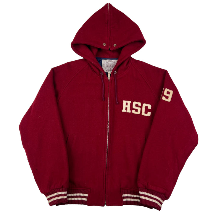 Harvard Sports Club Red Varsity Jacket