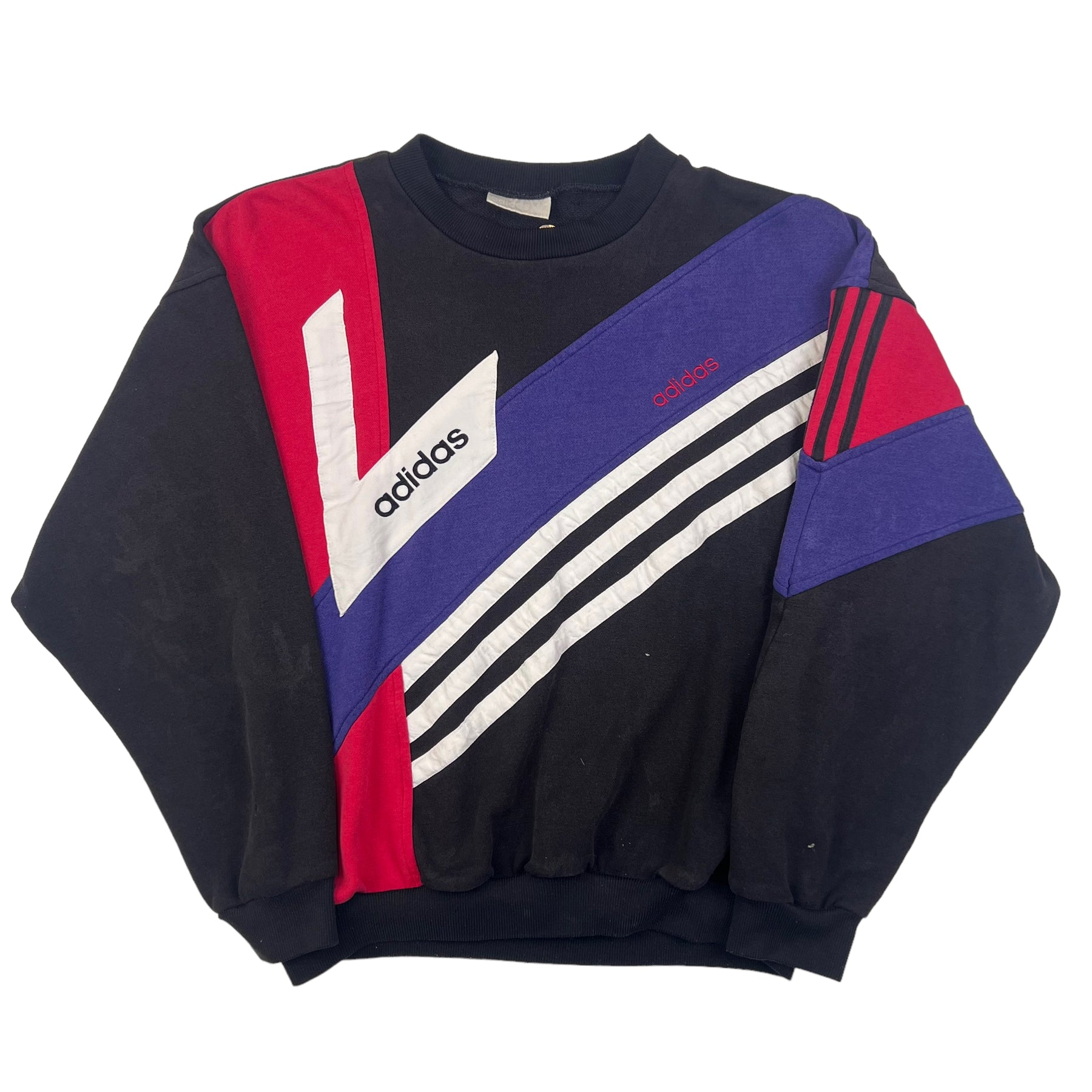 Adidas 90's Black 'Bayer Leverkusen' Sweatshirt | Bring It Back