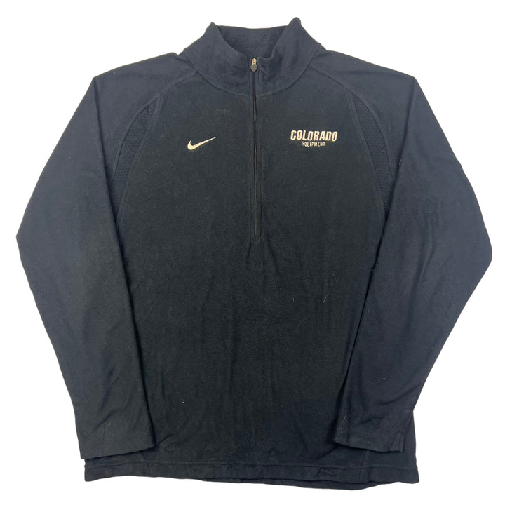 Nike College 'Colorado'  Black Quarter Zip Fleece