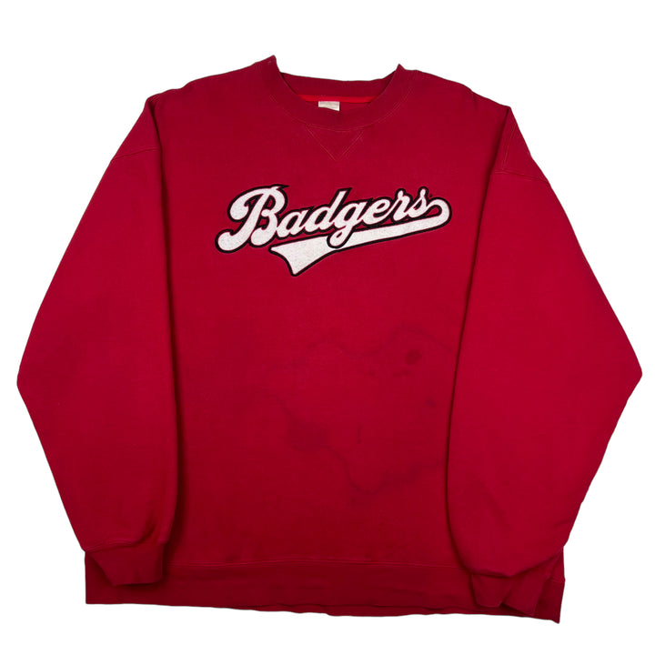 Adidas Wisconsin Badgers Red Sweatshirt