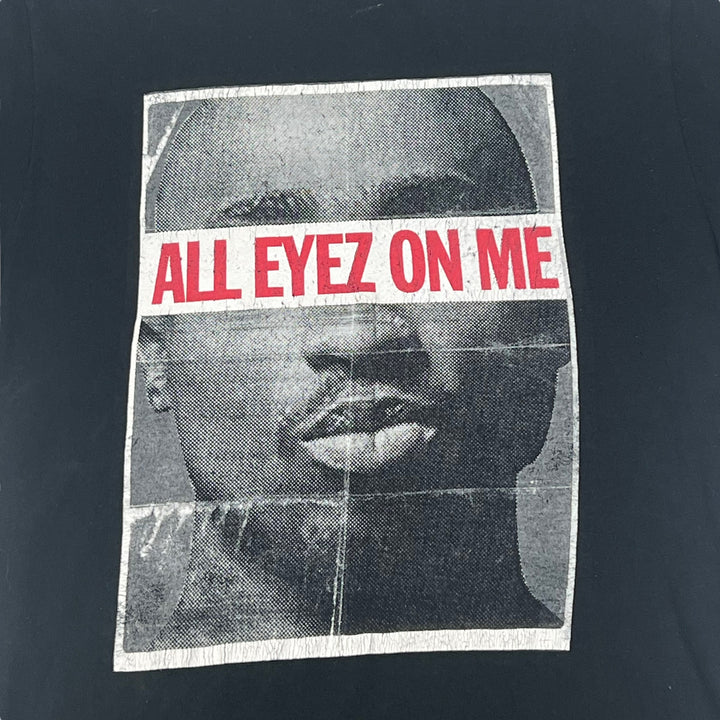 Tupac All Eyes On Me Black Graphic T-shirt