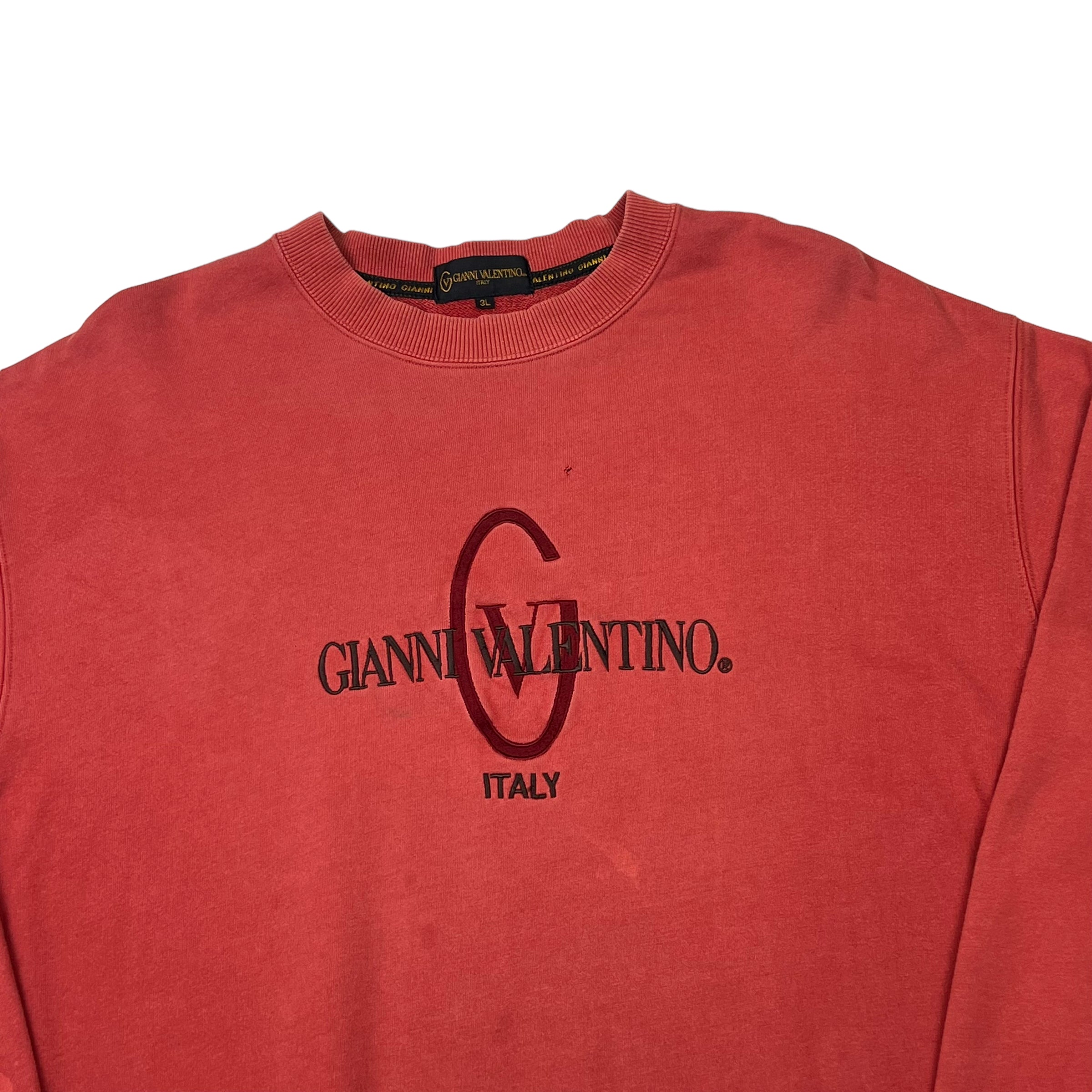 Gianni Valentino Red Sweatshirt | Bring It Back