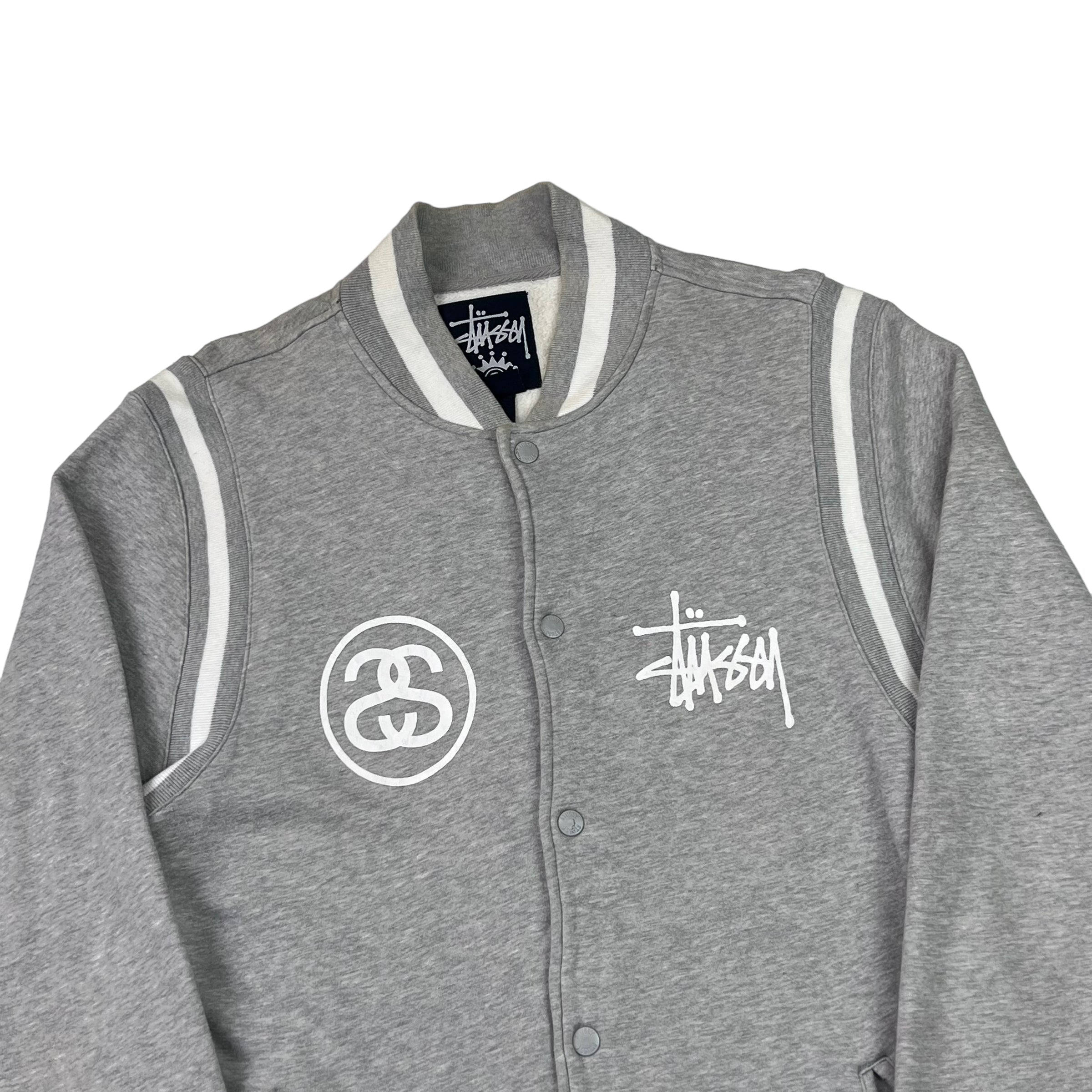 Stussy sales varsity jacket