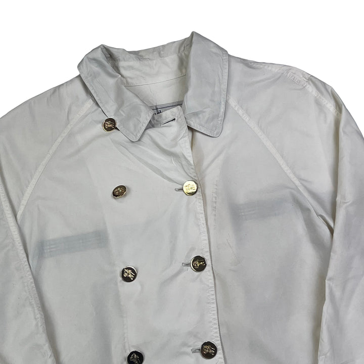 Burberry White Trench Coat