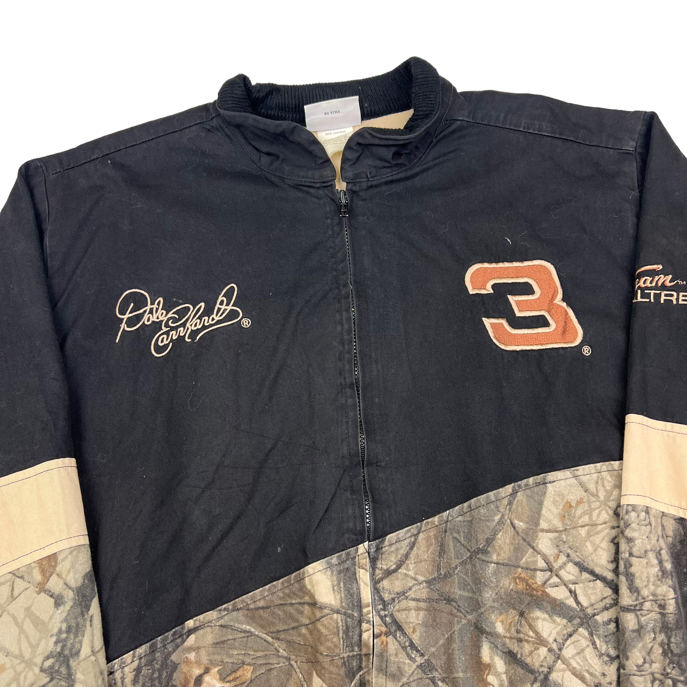 NASCAR Black Team Real Tree Racing Jacket Bring It Back