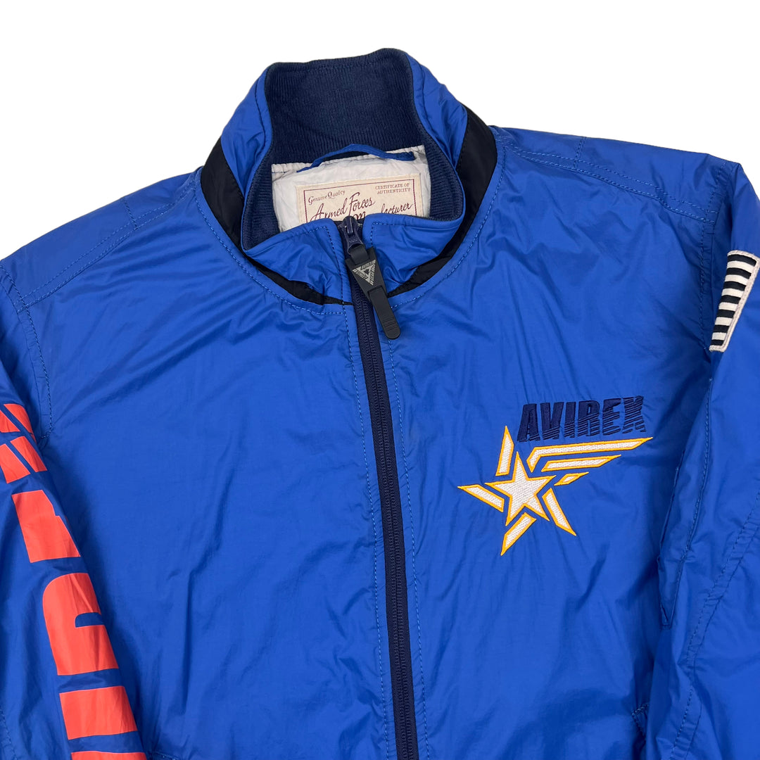 Avirex USA Blue Bomber Jacket