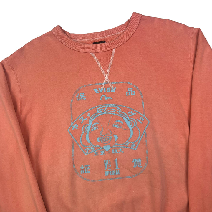 Evisu Salmon Pink Sweatshirt