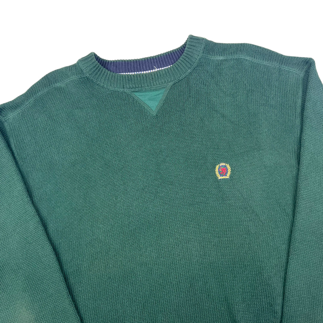 Tommy Hilfiger Dark Green Knitted Jumper