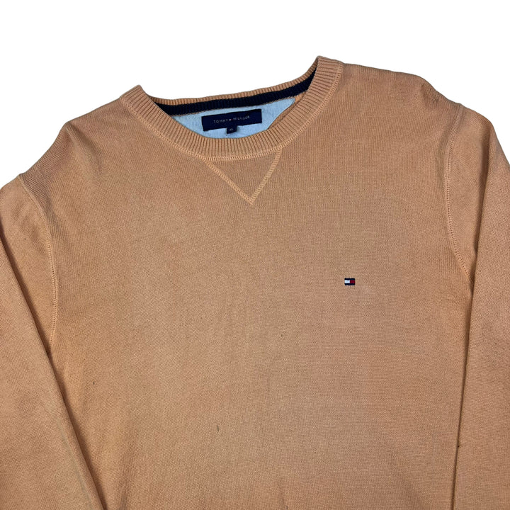 Tommy Hilfiger Orange Knit Jumper