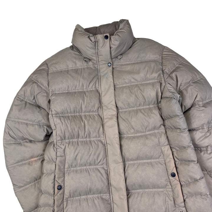 Montbell Grey Long Puffer Coat