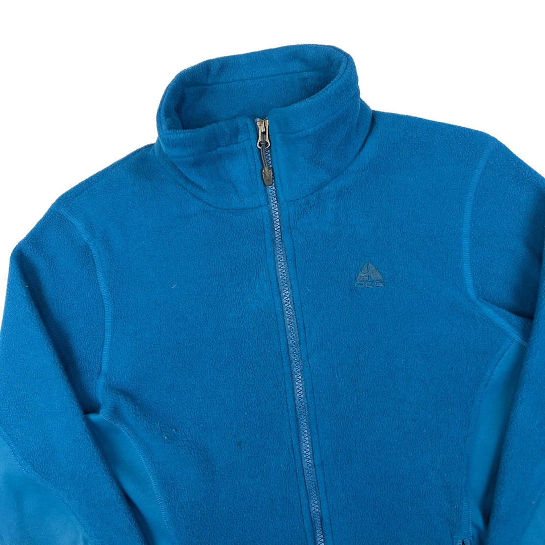 Nike ACG Blue Zip Up Fleece