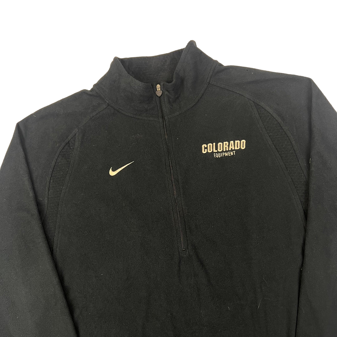 Nike College 'Colorado'  Black Quarter Zip Fleece