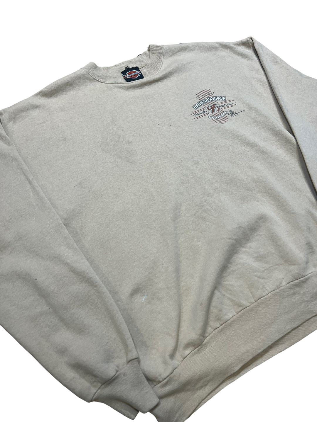 Harley-Davidson Beige Sweatshirt