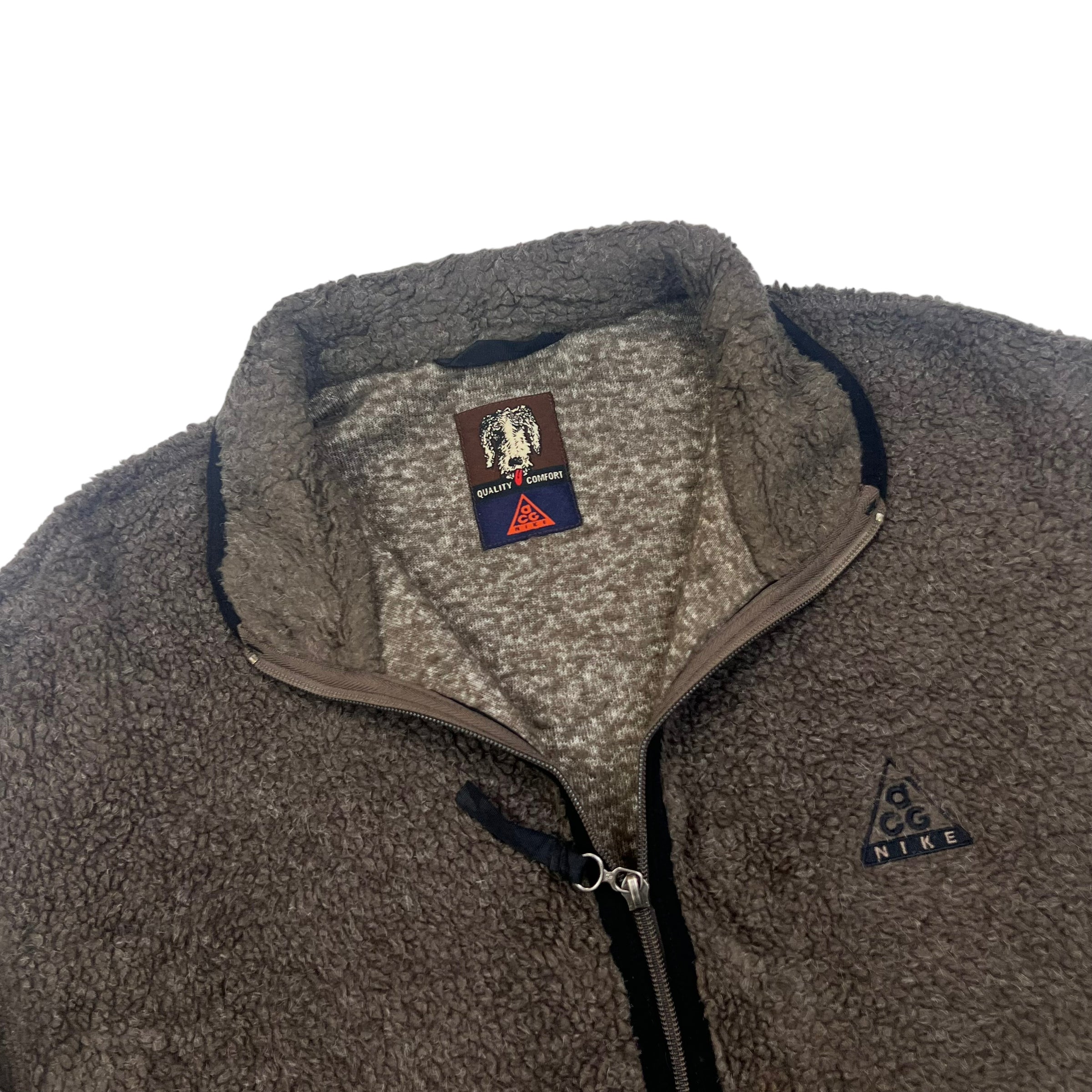 Nike ACG Vintage 90 s Deep Pile Sherpa Pullover Fleece Bring It Back