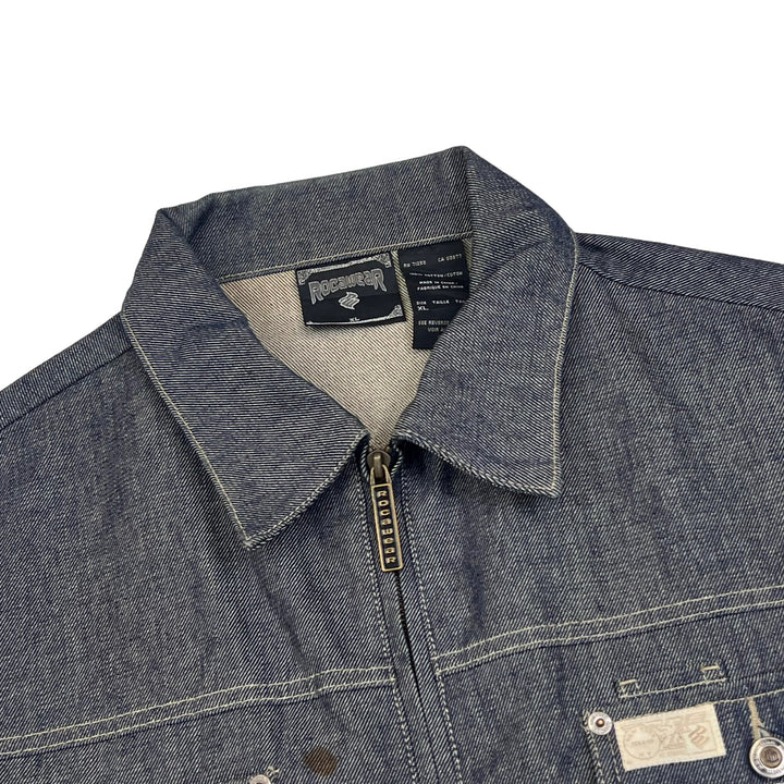 Roca Wear Grey Denim Jacket