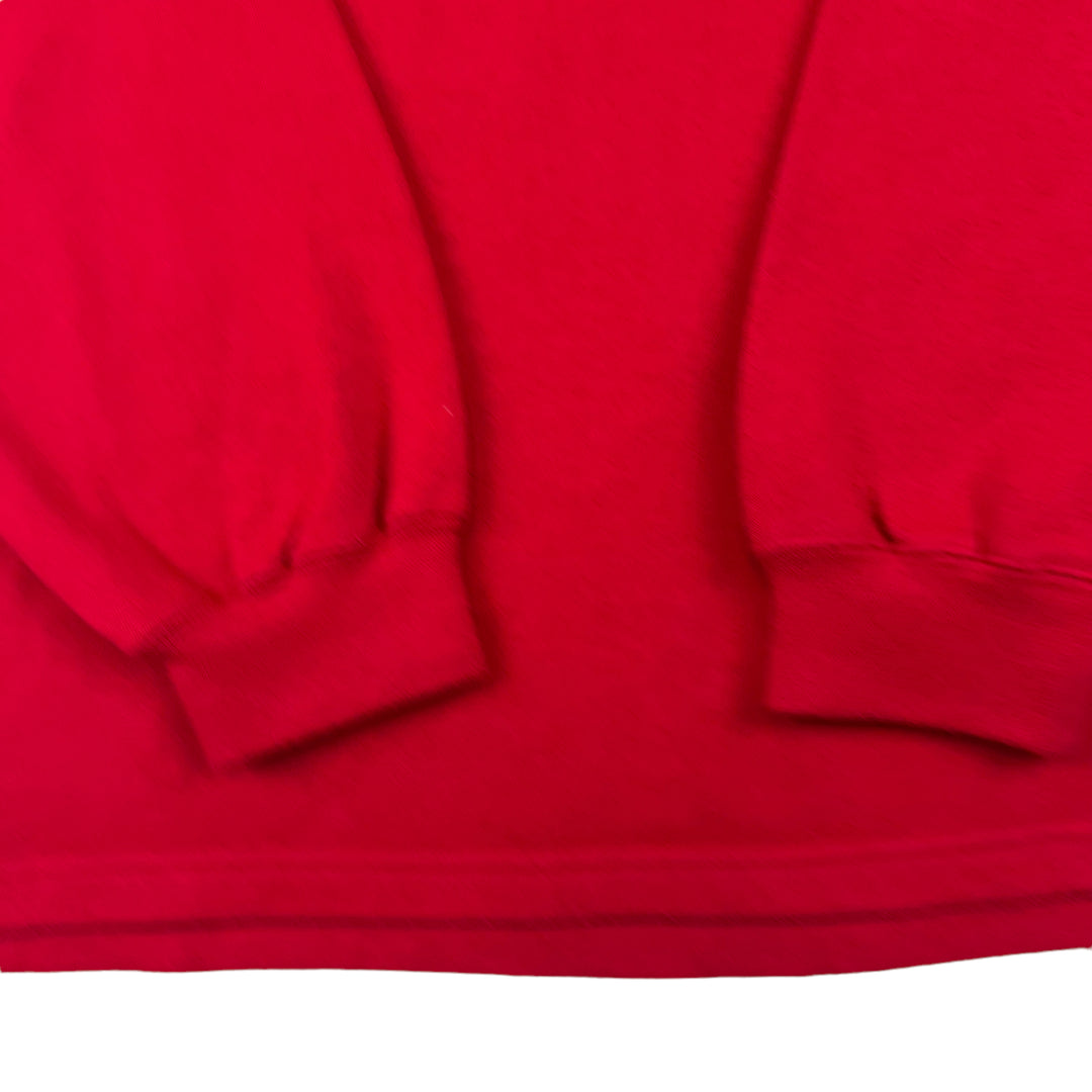 Naf Naf Red 90s League Sweatshirt