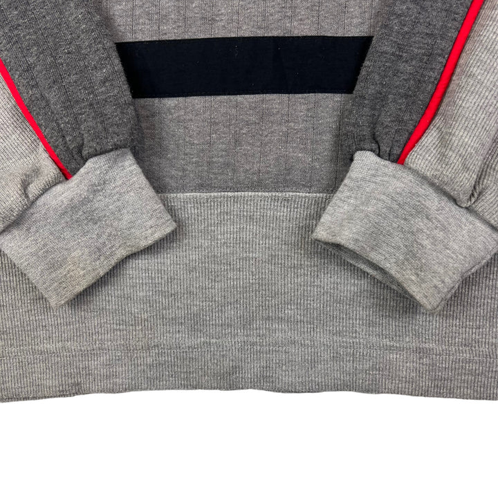 Lotto Grey Quarter Zip-Up Sweatshirt