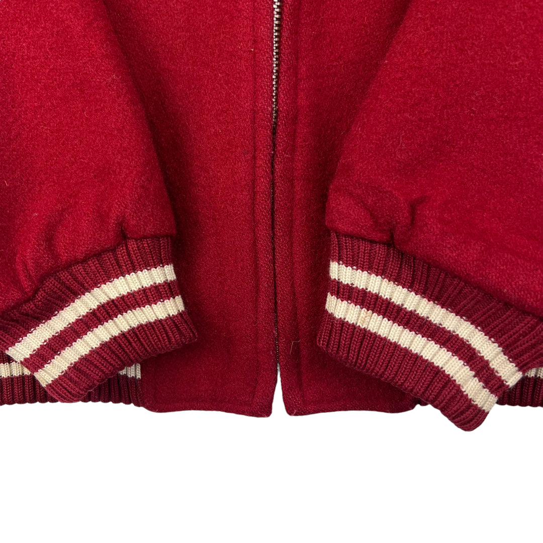 Harvard Sports Club Red Varsity Jacket