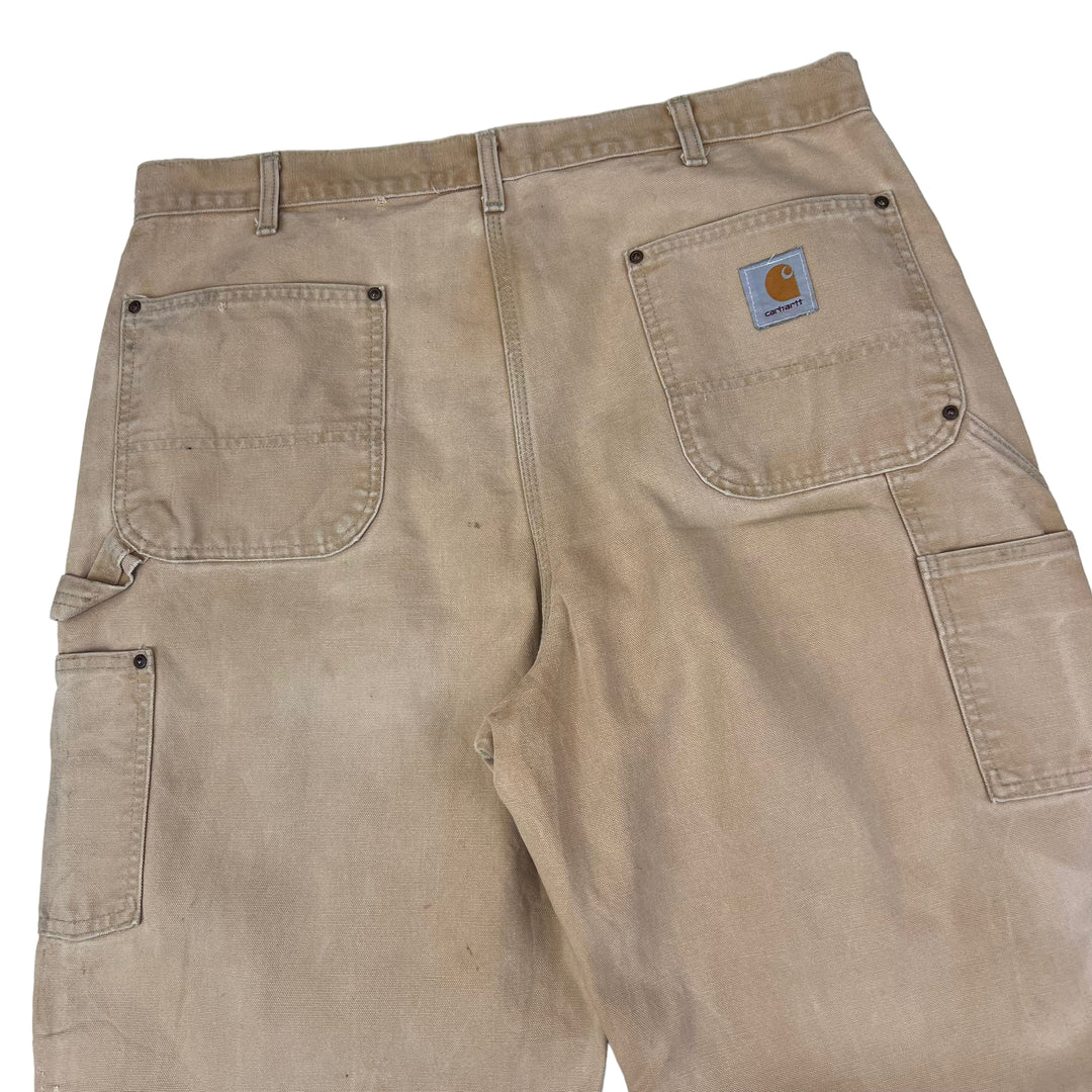 Carhartt Double Knee Workwear Trousers Beige