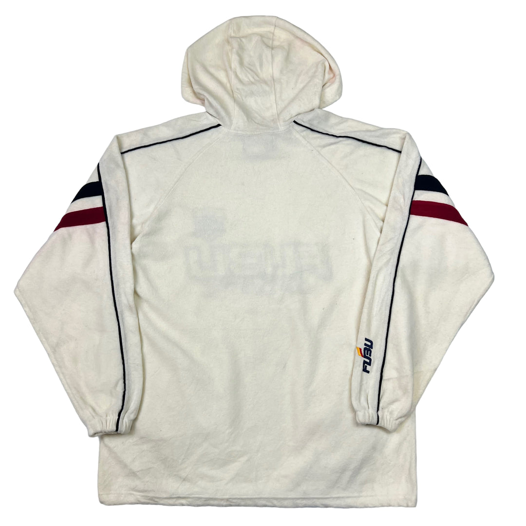 FUBU White Spell Out Hooded Sweatshirt