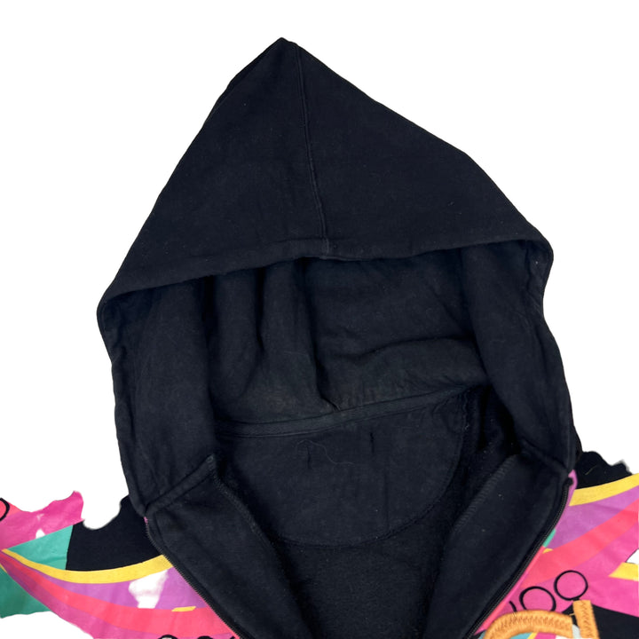 Coogi Black Zip Up Hooded Sweatshirt