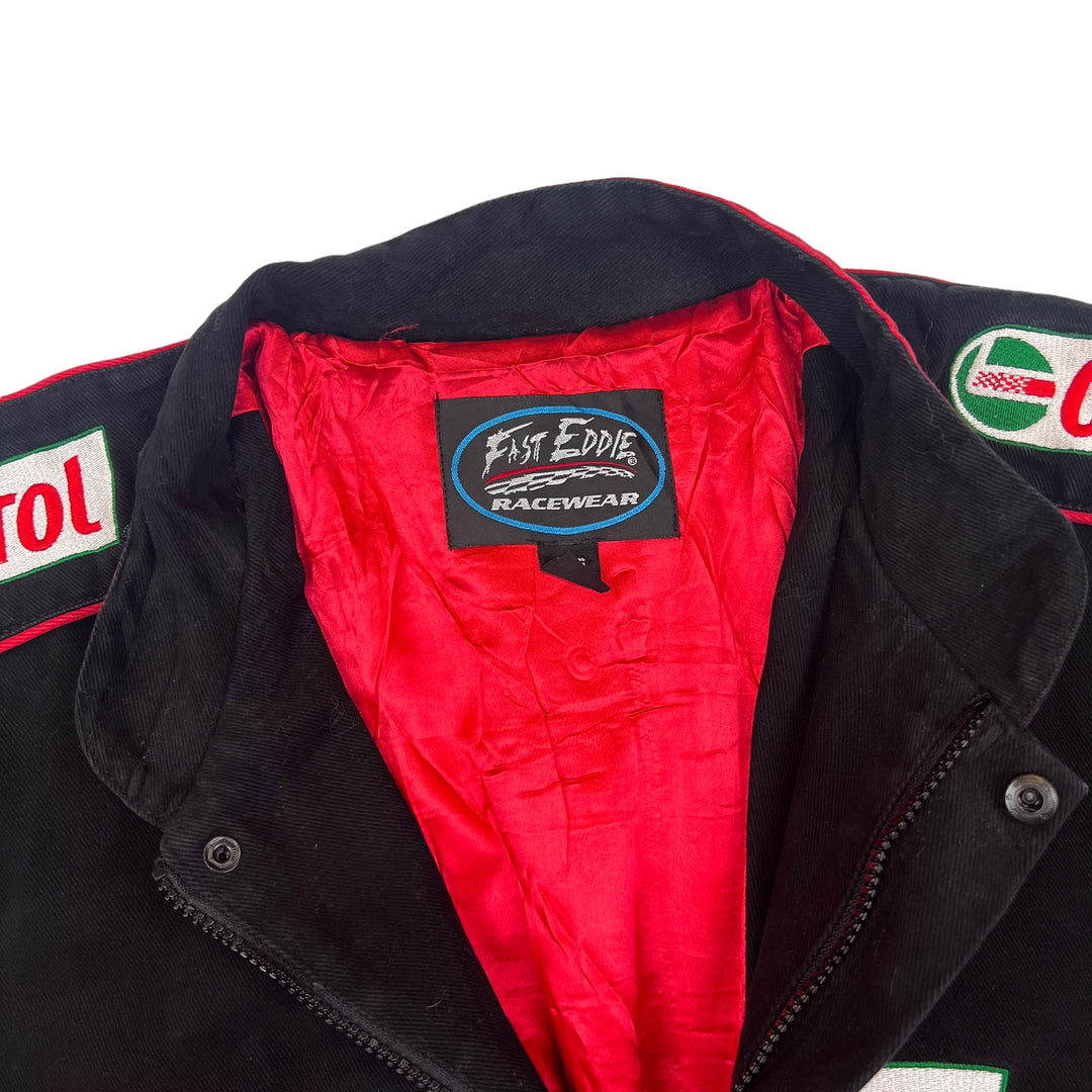 NASCAR Black Castrol Raceway Racing Jacket