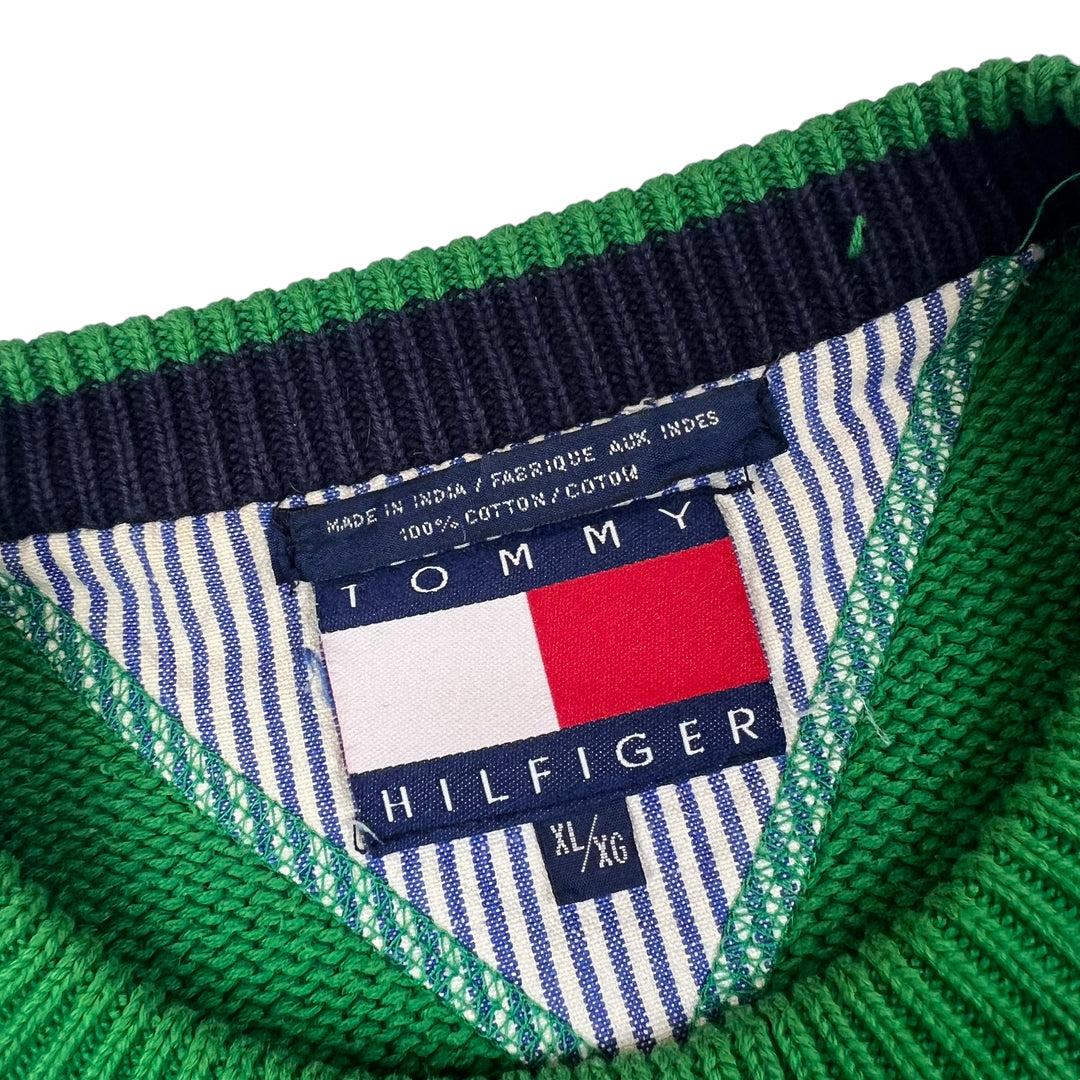 Tommy Hilfiger Green Knitted Jumper