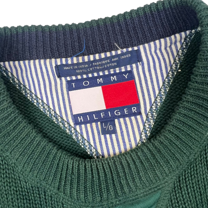 Tommy Hilfiger Dark Green Knitted Jumper