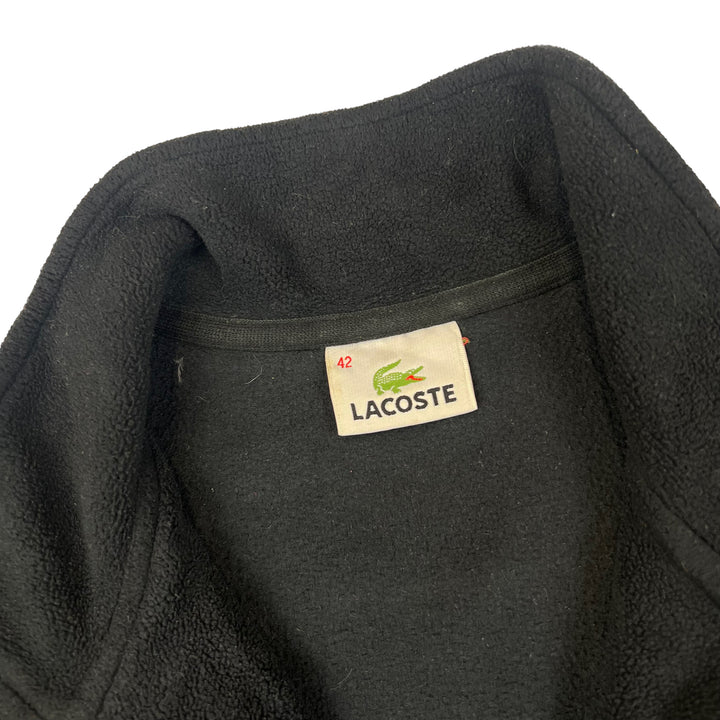 Lacoste Black Quarter Zip Fleece